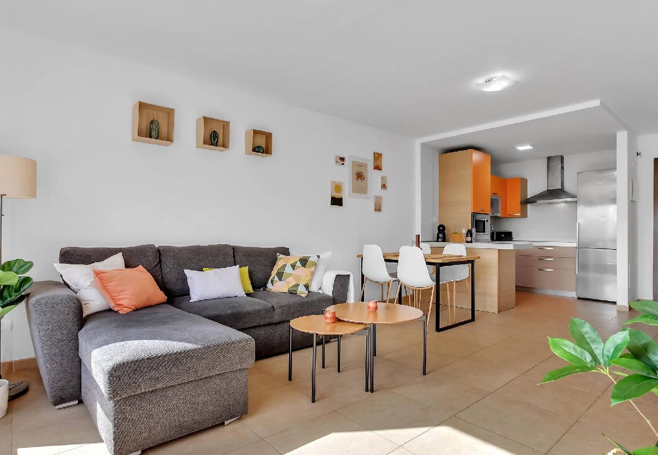 Apartamento en Palm - Mar - Sun Mocan, Terrace, Garage, Pool, Fiber 