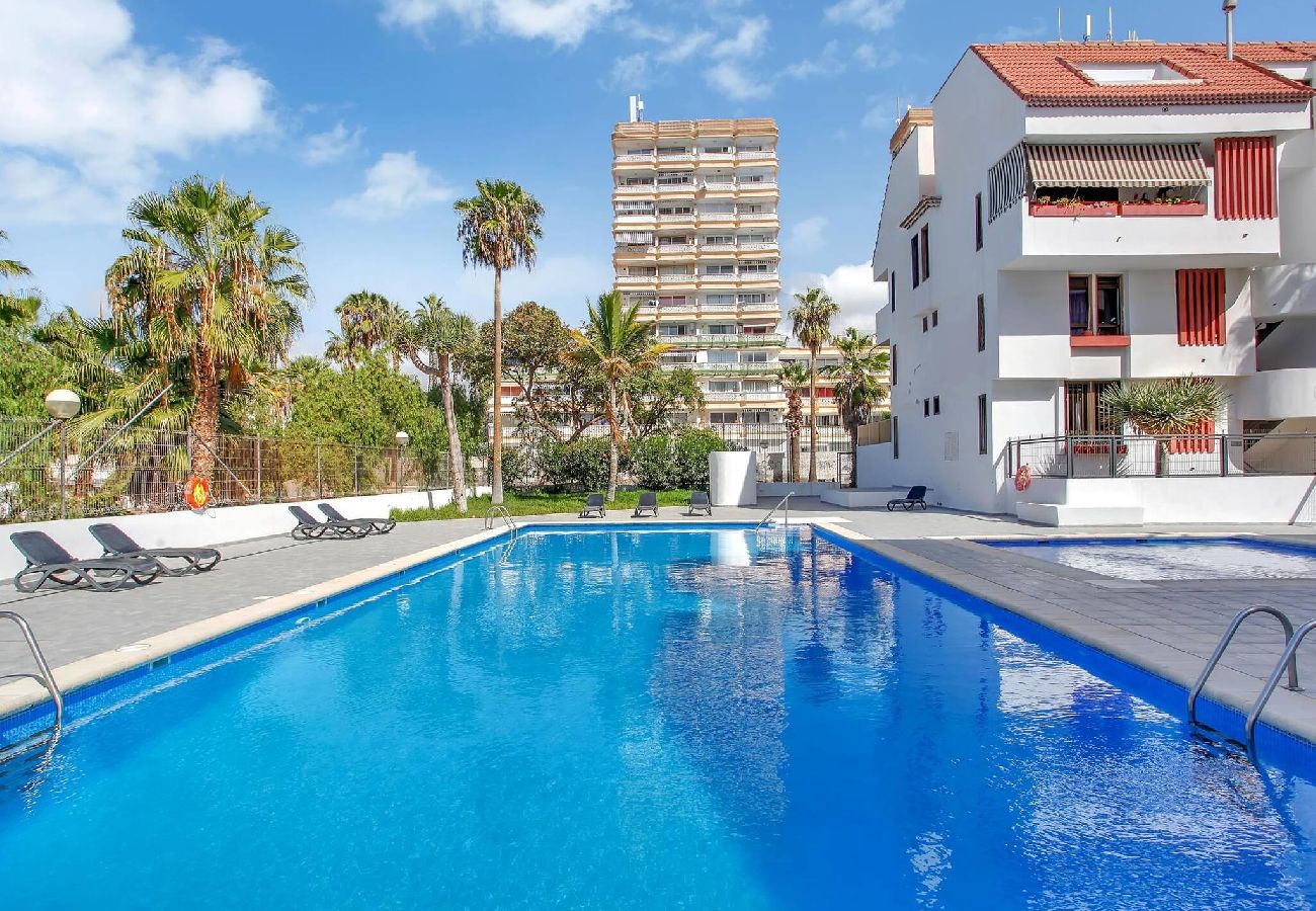 Apartamento en Playa de Las Americas - Charming Las Americas, Terrace, Fiber, Pool 