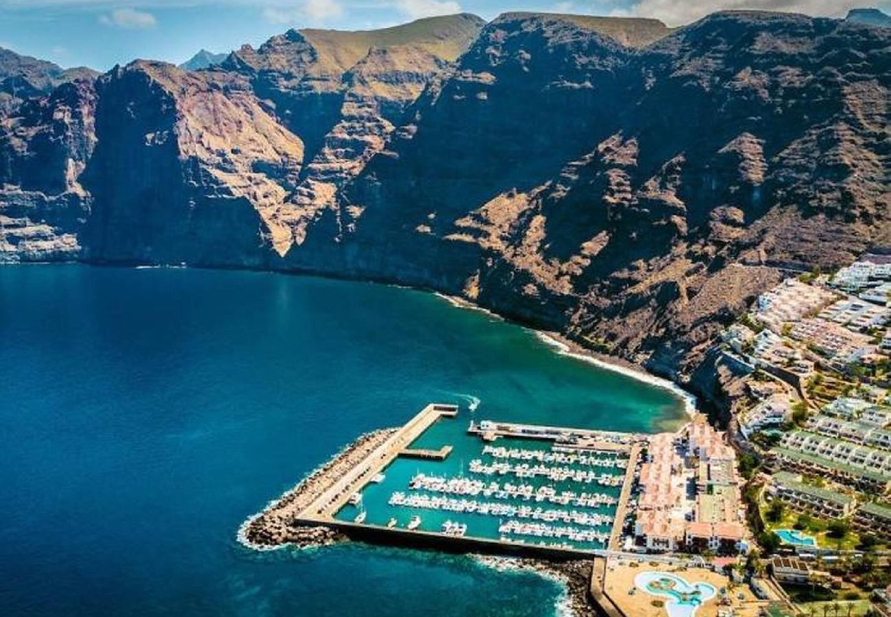 Apartamento en Puerto de Santiago - The Little Square Apt, Los Gigantes, Terrace, WiFi