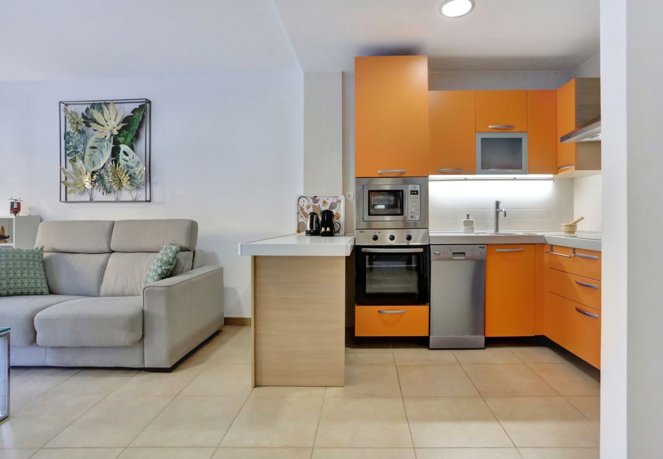 Apartamento en Palm - Mar - The Garden Apartment, Garage, Fiber, Air Con