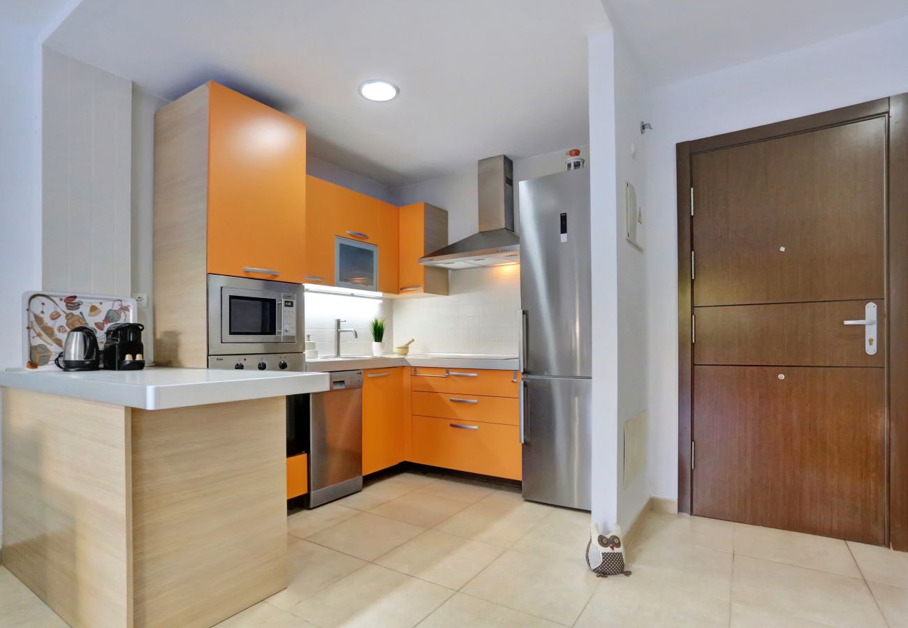 Apartamento en Palm - Mar - The Garden Apartment, Garage, Fiber, Air Con