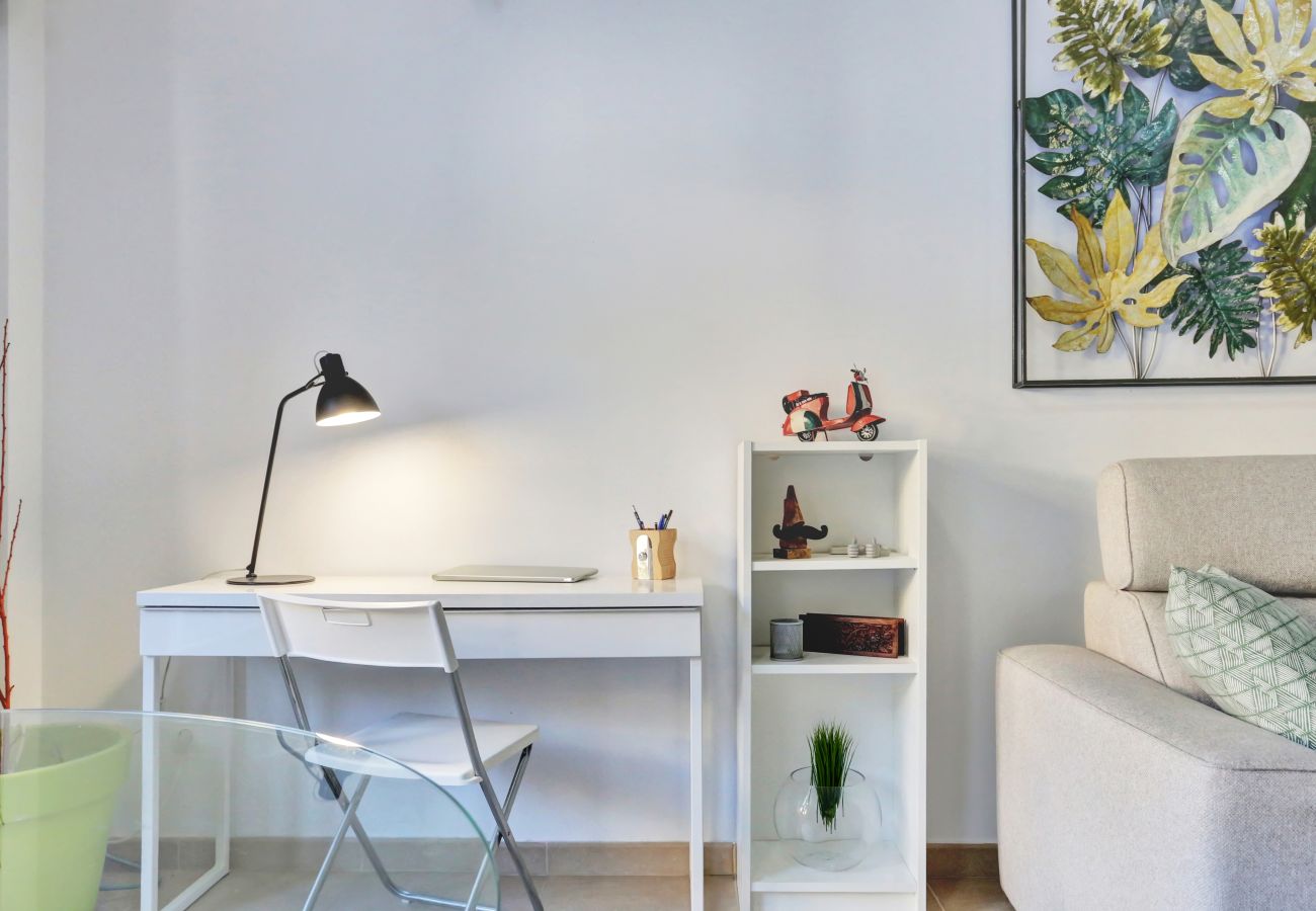 Apartamento en Palm - Mar - The Garden Apartment, Garage, Fiber, Air Con