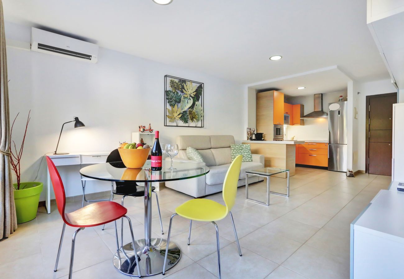 Apartamento en Palm - Mar - The Garden Apartment, Garage, Fiber, Air Con