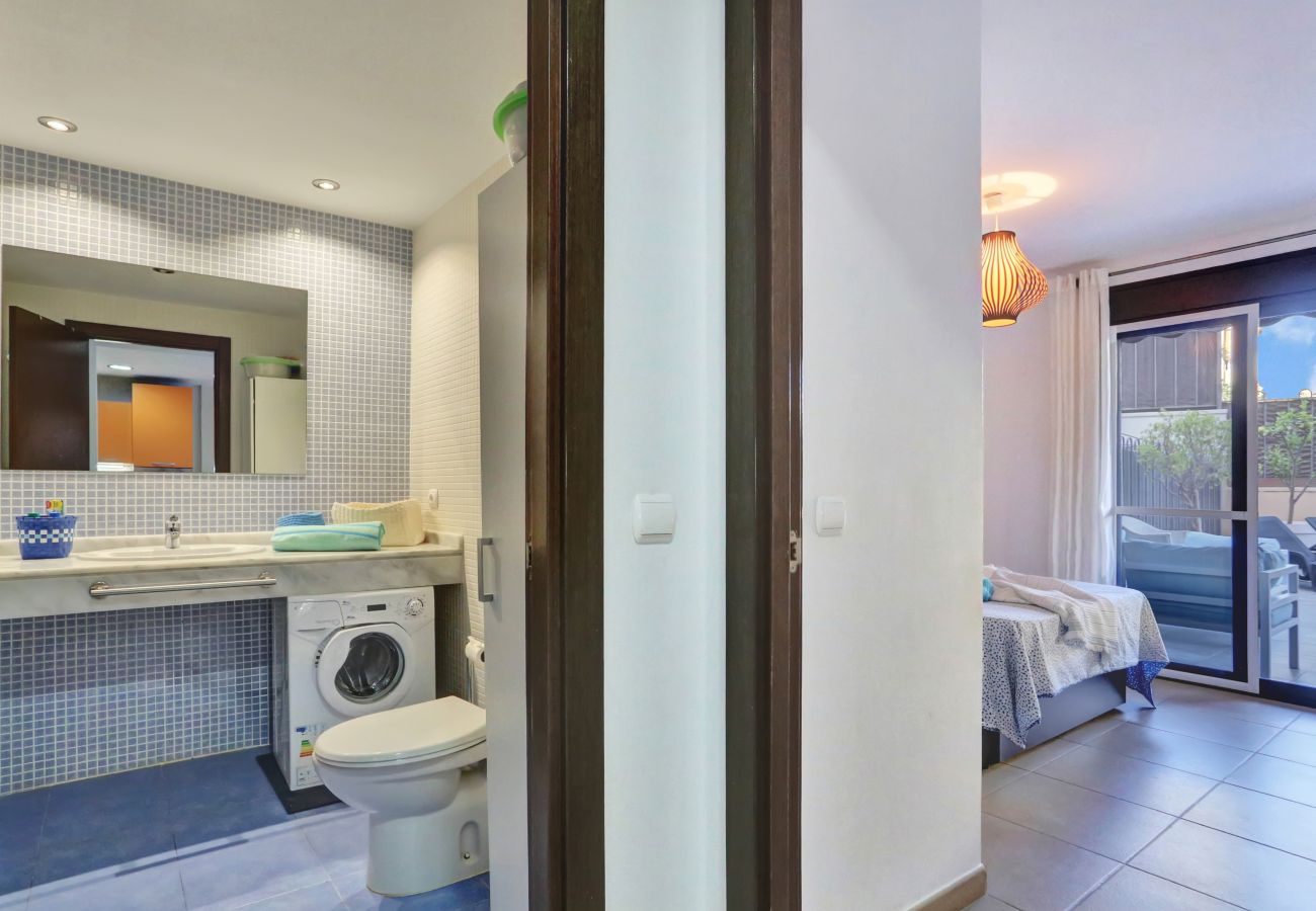 Apartamento en Palm - Mar - The Garden Apartment, Garage, Fiber, Air Con