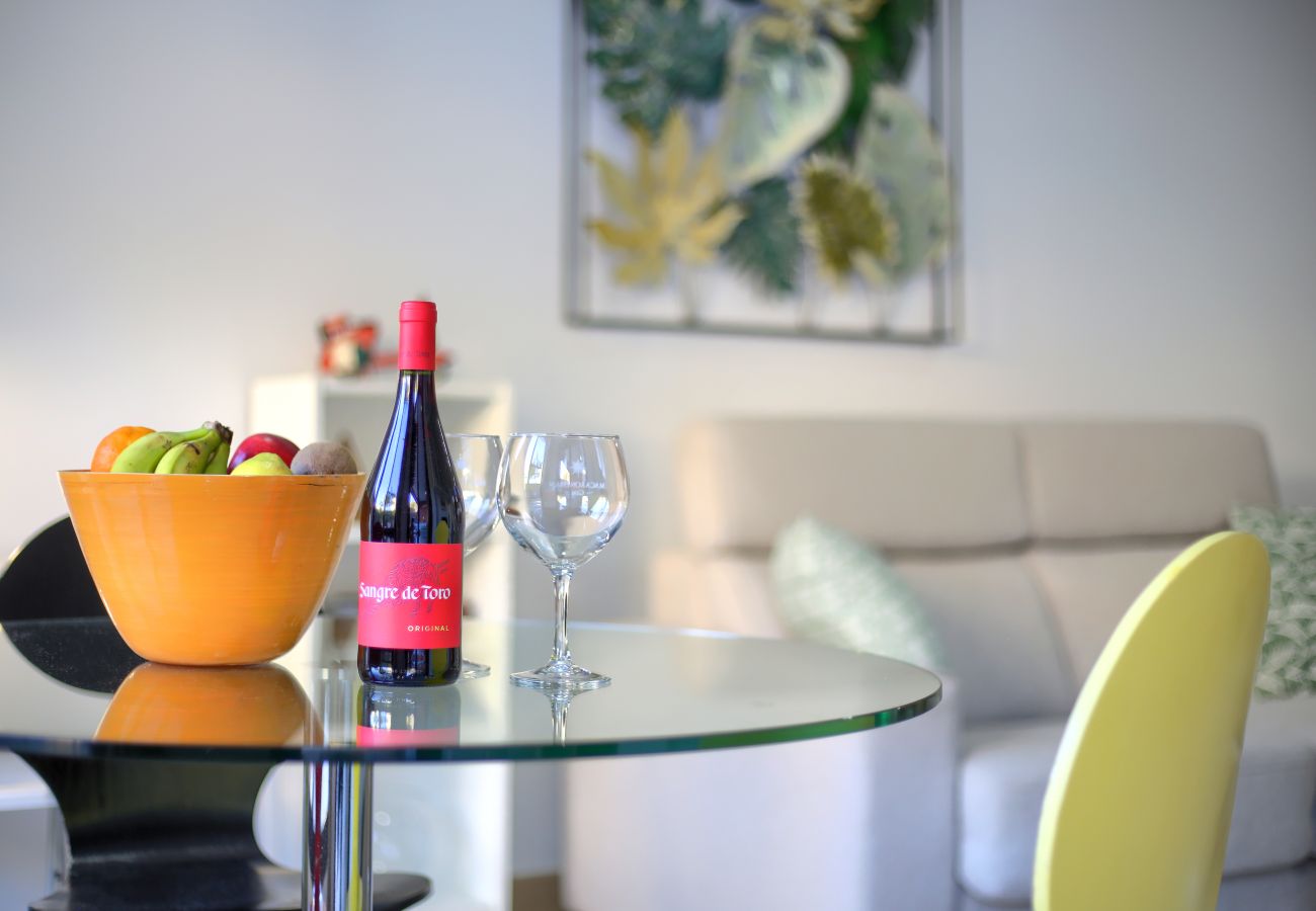 Apartamento en Palm - Mar - The Garden Apartment, Garage, Fiber, Air Con