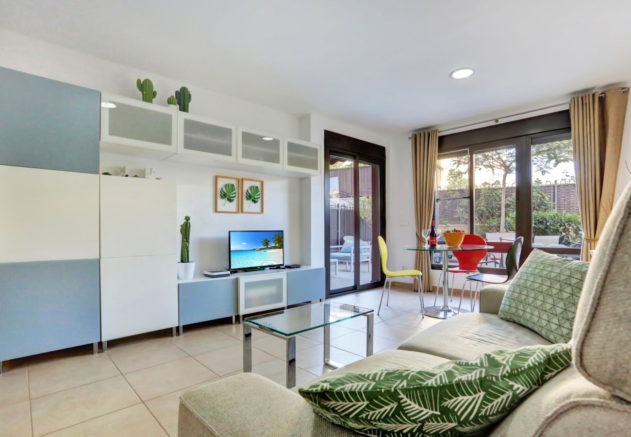 Apartamento en Palm - Mar - The Garden Apartment, Garage, Fiber, Air Con