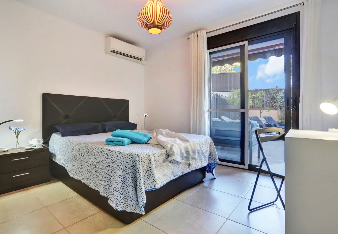 Apartamento en Palm - Mar - The Garden Apartment, Garage, Fiber, Air Con