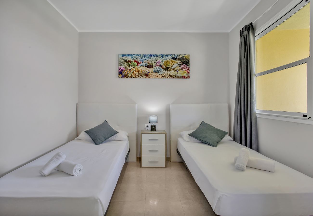 Apartamento en San Miguel de Abona - Sun And Green, Heated Pool, 3 Rooms, Air C