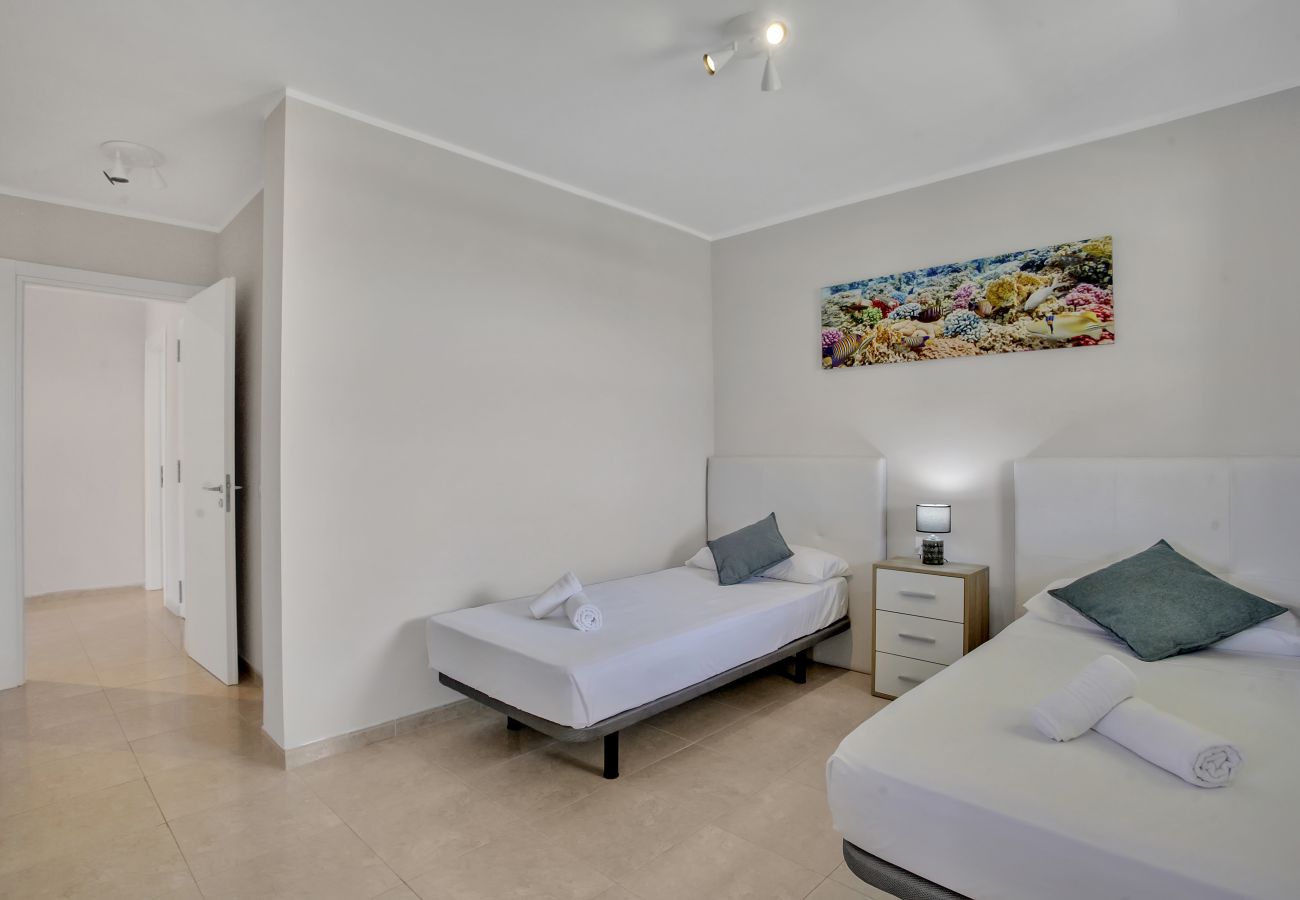 Apartamento en San Miguel de Abona - Sun And Green, Heated Pool, 3 Rooms, Air C